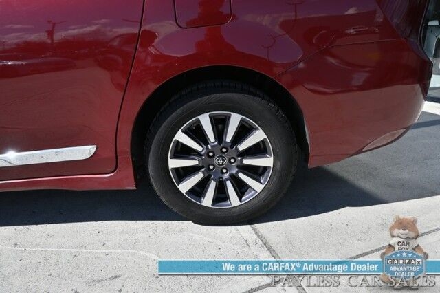 2020 Toyota Sienna LE / AWD / Power Premium Cloth Seats / Adaptive Cruise Control / Lane Departure & Blind Spot Alert / Apple CarPlay & Android Auto / Back Up Camera / 3rd Row / Seats 7 / Keyless Entry & Start / 24 MPG / 1-Owner Anchorage AK