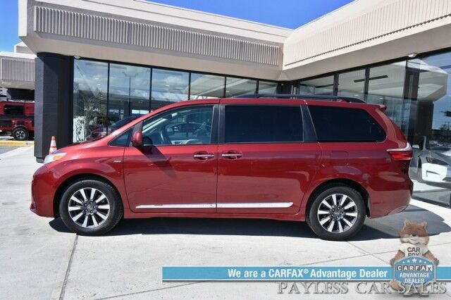2020 Toyota Sienna LE / AWD / Power Premium Cloth Seats / Adaptive Cruise Control / Lane Departure & Blind Spot Alert / Apple CarPlay & Android Auto / Back Up Camera / 3rd Row / Seats 7 / Keyless Entry & Start / 24 MPG / 1-Owner Anchorage AK