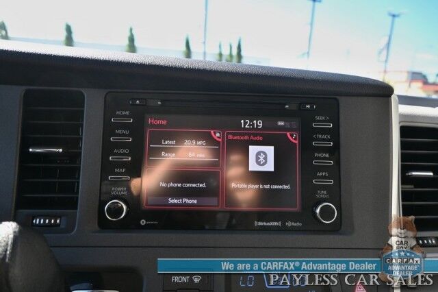 2020 Toyota Sienna LE / AWD / Premium Cloth Seats / Adaptive Cruise Control / Lane Departure & Blind Spot Alert / Apple CarPlay & Android Auto / Back Up Camera / 3rd Row / Rear Captains Chairs / Seats 7 / 24 MPG / 1-Owner Anchorage AK