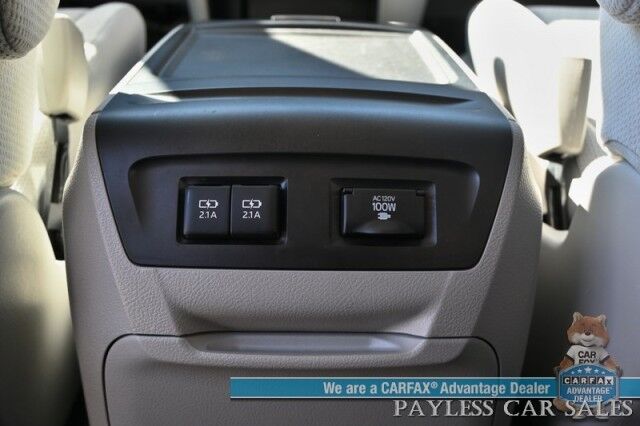 2020 Toyota Sienna LE / AWD / Premium Cloth Seats / Adaptive Cruise Control / Lane Departure & Blind Spot Alert / Apple CarPlay & Android Auto / Back Up Camera / 3rd Row / Rear Captains Chairs / Seats 7 / 24 MPG / 1-Owner Anchorage AK