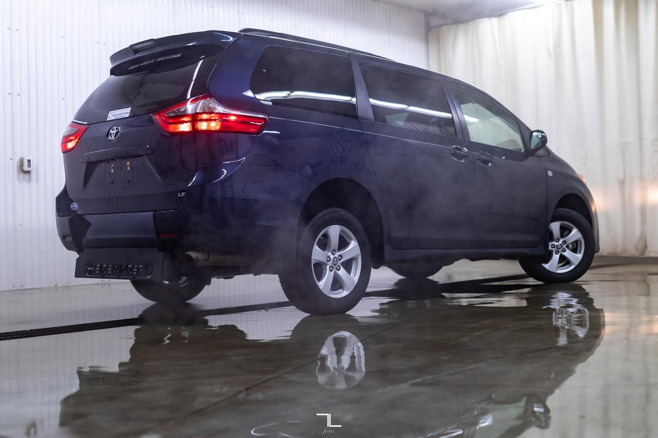 2020 Toyota Sienna LE Sidewinder Conversion Wheelchair Lift Red Deer AB