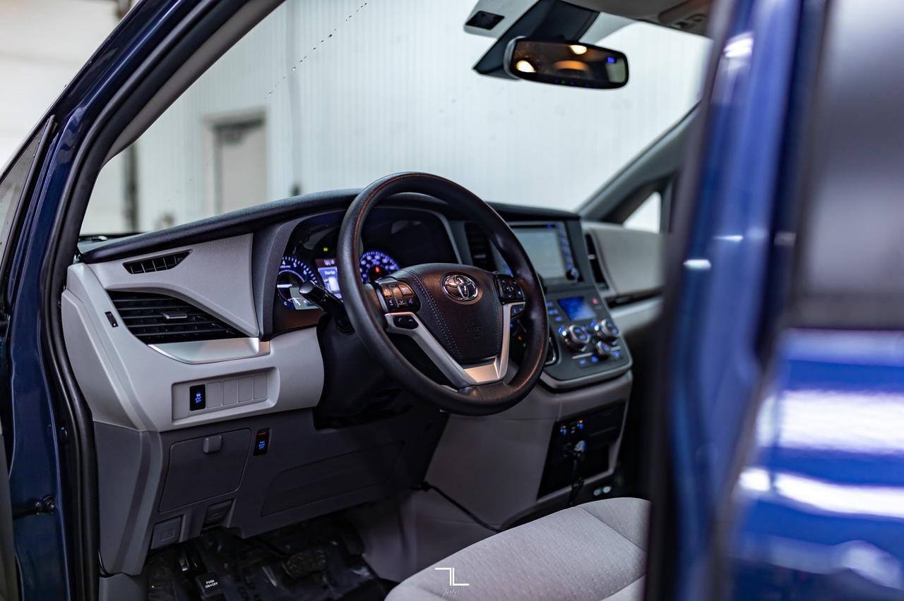 2020 Toyota Sienna LE Sidewinder Conversion Wheelchair Lift Red Deer AB