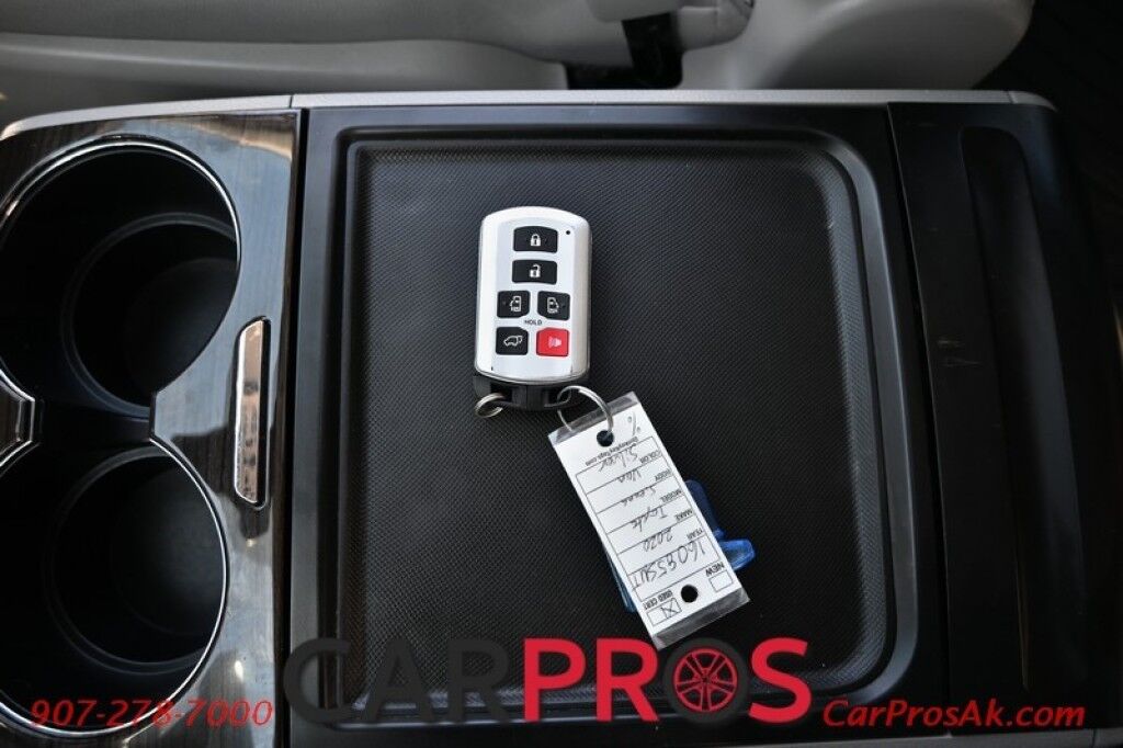 2020 Toyota Sienna XLE - 3.5L V6 - Automatic - All Wheel Drive - Front Power Leather Seats - Power Windows & Door Locks - Bluetooth - Navigation - Backup Camera - Sunroof - 3rd Row Seeating - 1 Owner Anchorage AK