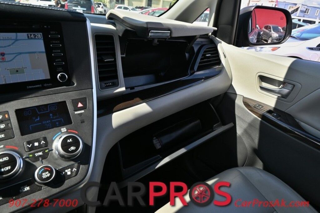 2020 Toyota Sienna XLE - 3.5L V6 - Automatic - All Wheel Drive - Front Power Leather Seats - Power Windows & Door Locks - Bluetooth - Navigation - Backup Camera - Sunroof - 3rd Row Seeating - 1 Owner Anchorage AK