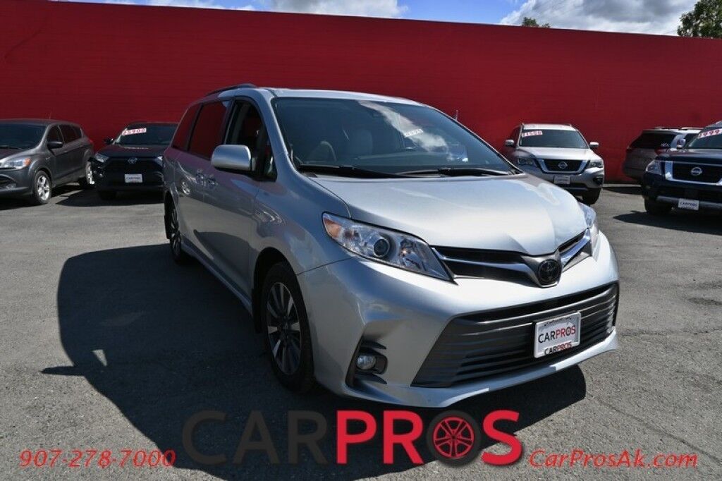 2020 Toyota Sienna XLE - 3.5L V6 - Automatic - All Wheel Drive - Front Power Leather Seats - Power Windows & Door Locks - Bluetooth - Navigation - Backup Camera - Sunroof - 3rd Row Seeating - 1 Owner Anchorage AK
