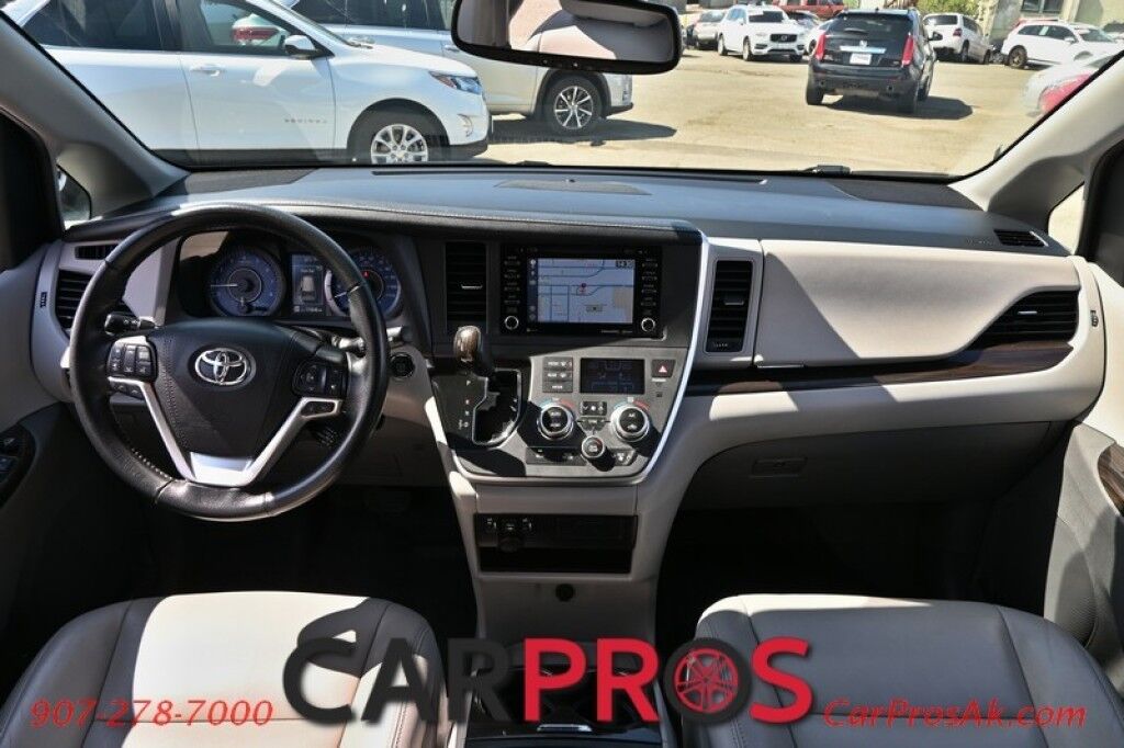 2020 Toyota Sienna XLE - 3.5L V6 - Automatic - All Wheel Drive - Front Power Leather Seats - Power Windows & Door Locks - Bluetooth - Navigation - Backup Camera - Sunroof - 3rd Row Seeating - 1 Owner Anchorage AK