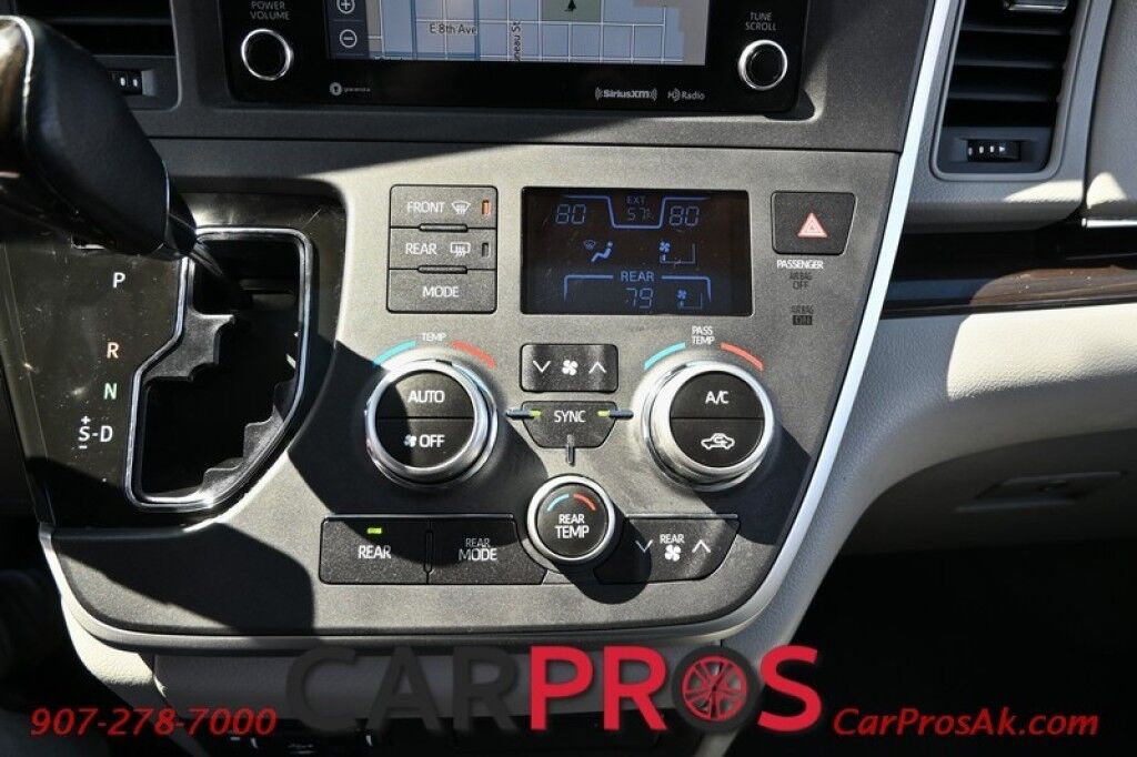 2020 Toyota Sienna XLE - 3.5L V6 - Automatic - All Wheel Drive - Front Power Leather Seats - Power Windows & Door Locks - Bluetooth - Navigation - Backup Camera - Sunroof - 3rd Row Seeating - 1 Owner Anchorage AK