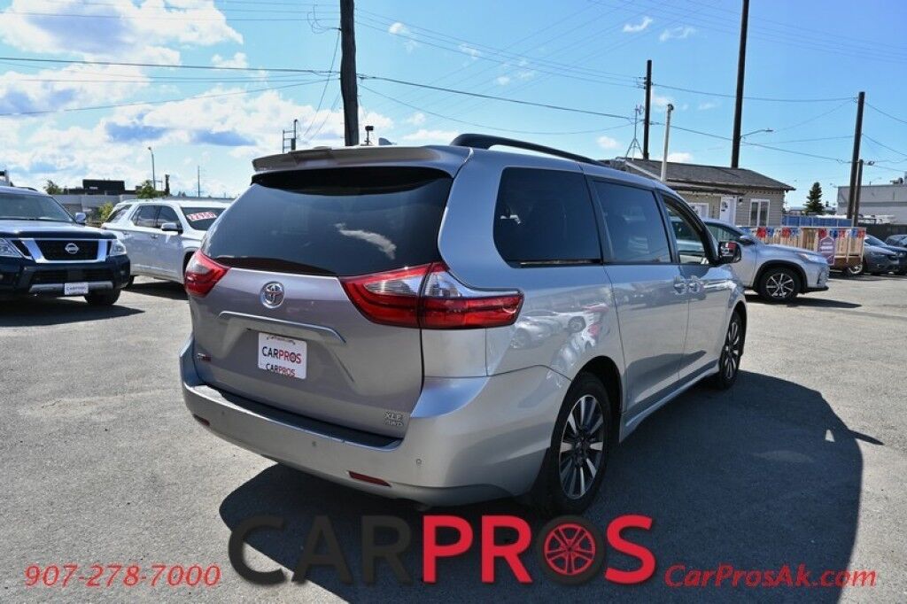 2020 Toyota Sienna XLE - 3.5L V6 - Automatic - All Wheel Drive - Front Power Leather Seats - Power Windows & Door Locks - Bluetooth - Navigation - Backup Camera - Sunroof - 3rd Row Seeating - 1 Owner Anchorage AK