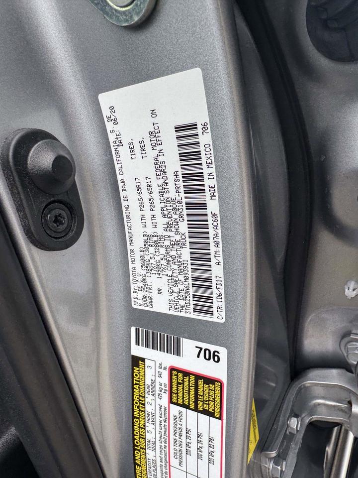 2020 Toyota Tacoma 4WD TRD Sport San Clemente CA