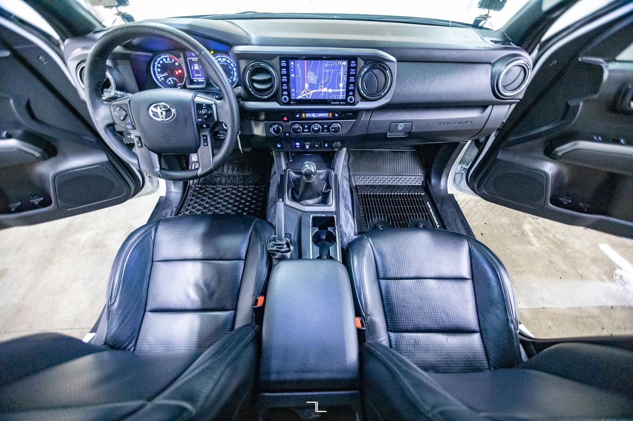 2020 Toyota Tacoma 4x4 Crew Cab TRD Sport Manual Leather Roof Nav Red Deer AB