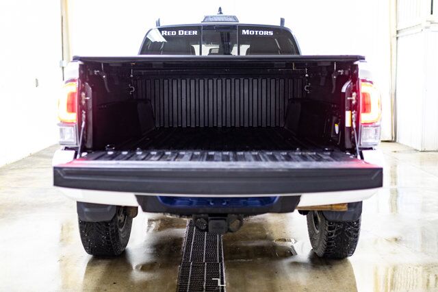 2020 Toyota Tacoma 4x4 Crew Cab TRD Sport Manual Leather Roof Nav Red Deer AB