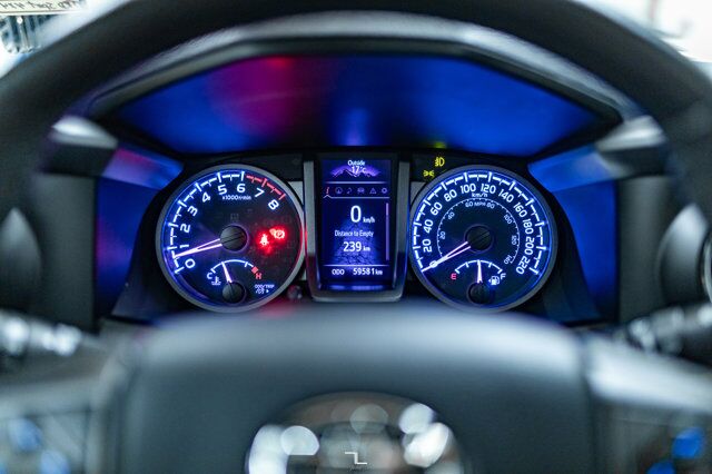 2020 Toyota Tacoma 4x4 Crew Cab TRD Sport Manual Leather Roof Nav Red Deer AB