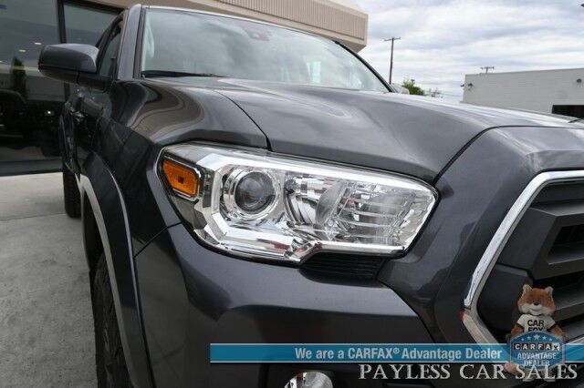 2020 Toyota Tacoma SR5 / 4X4 / Crew Cab / Long Bed / Power Driver's Seat / Bluetooth / Back Up Camera / Lane Departure Alert / Collision Alert / Cruise Control / Power Rear Window / Bed Liner / Alloy Wheels / Tow Pkg / 1-Owner Anchorage AK