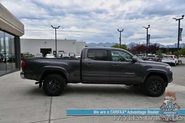 2020 Toyota Tacoma SR5 / 4X4 / Crew Cab / Long Bed / Power Driver's Seat / Bluetooth / Back Up Camera / Lane Departure Alert / Collision Alert / Cruise Control / Power Rear Window / Bed Liner / Alloy Wheels / Tow Pkg / 1-Owner Anchorage AK