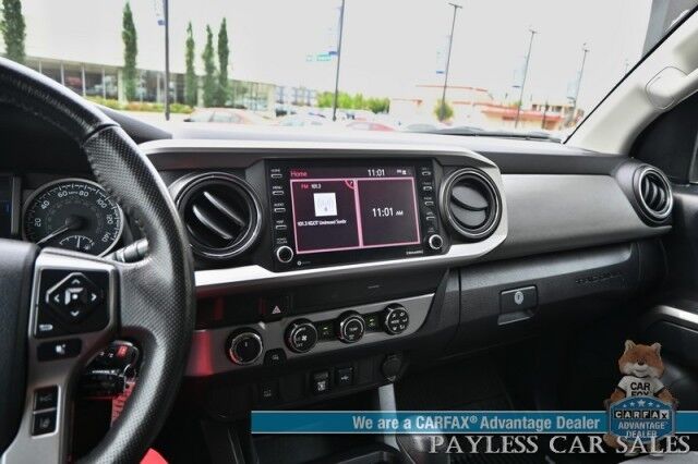 2020 Toyota Tacoma SR5 / 4X4 / Crew Cab / Long Bed / Power Driver's Seat / Bluetooth / Back Up Camera / Lane Departure Alert / Collision Alert / Cruise Control / Power Rear Window / Bed Liner / Alloy Wheels / Tow Pkg / 1-Owner Anchorage AK
