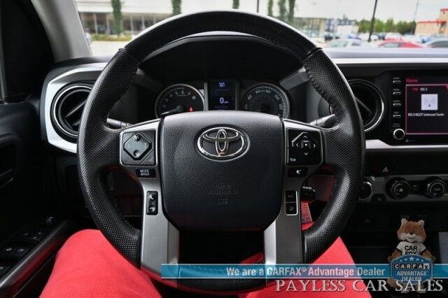 2020 Toyota Tacoma SR5 / 4X4 / Crew Cab / Long Bed / Power Driver's Seat / Bluetooth / Back Up Camera / Lane Departure Alert / Collision Alert / Cruise Control / Power Rear Window / Bed Liner / Alloy Wheels / Tow Pkg / 1-Owner Anchorage AK