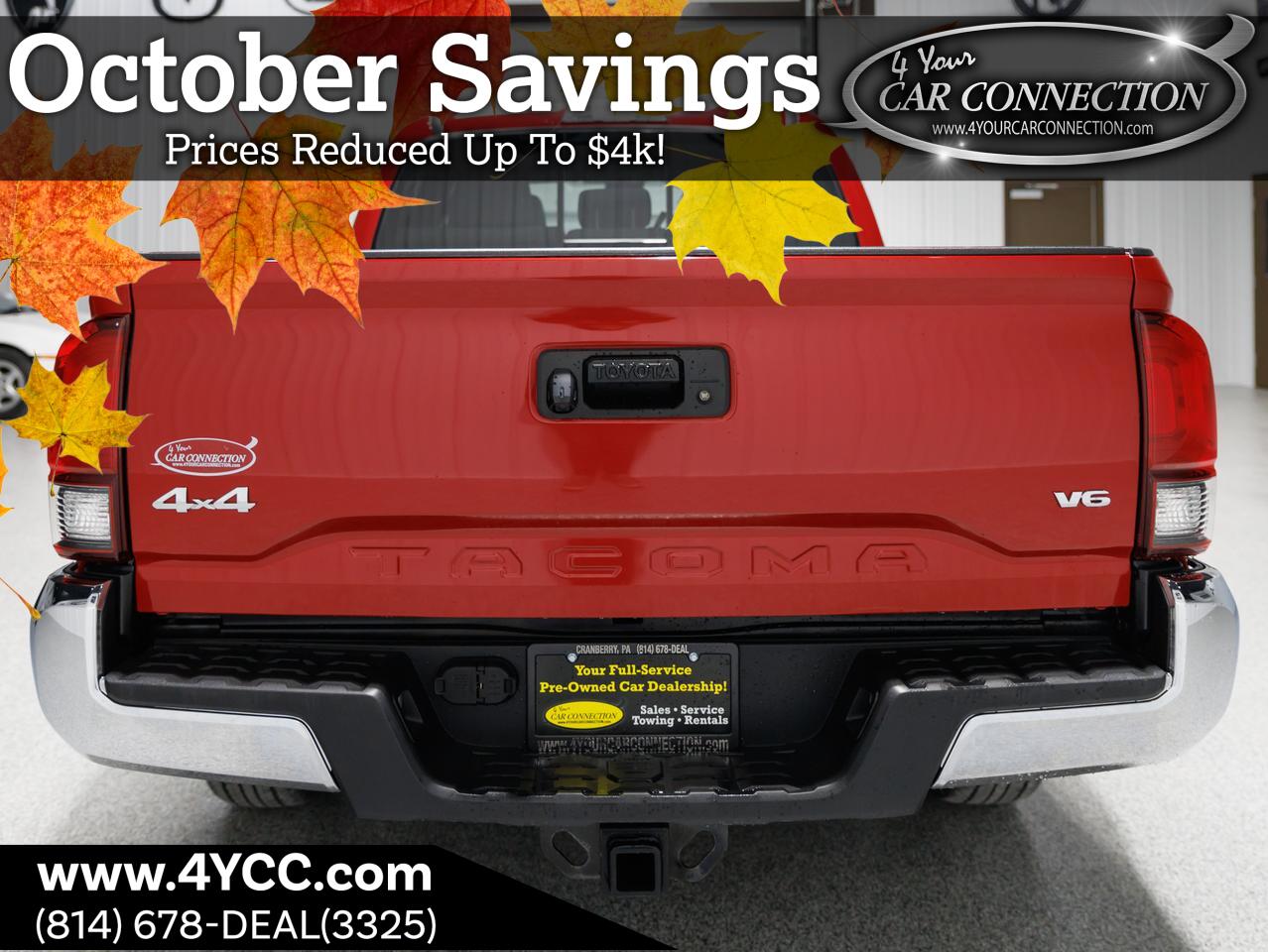 2020 Toyota Tacoma SR5 Crew Cab 4WD Cranberry PA