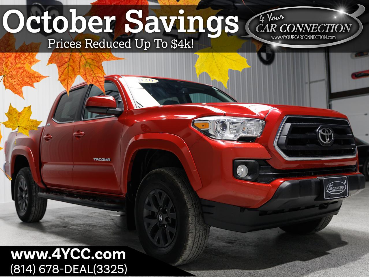 2020 Toyota Tacoma SR5 Crew Cab 4WD Cranberry PA