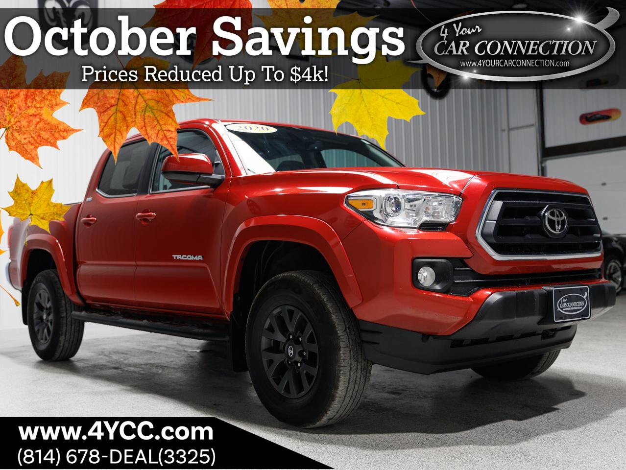 2020 Toyota Tacoma SR5 Crew Cab 4WD Cranberry PA