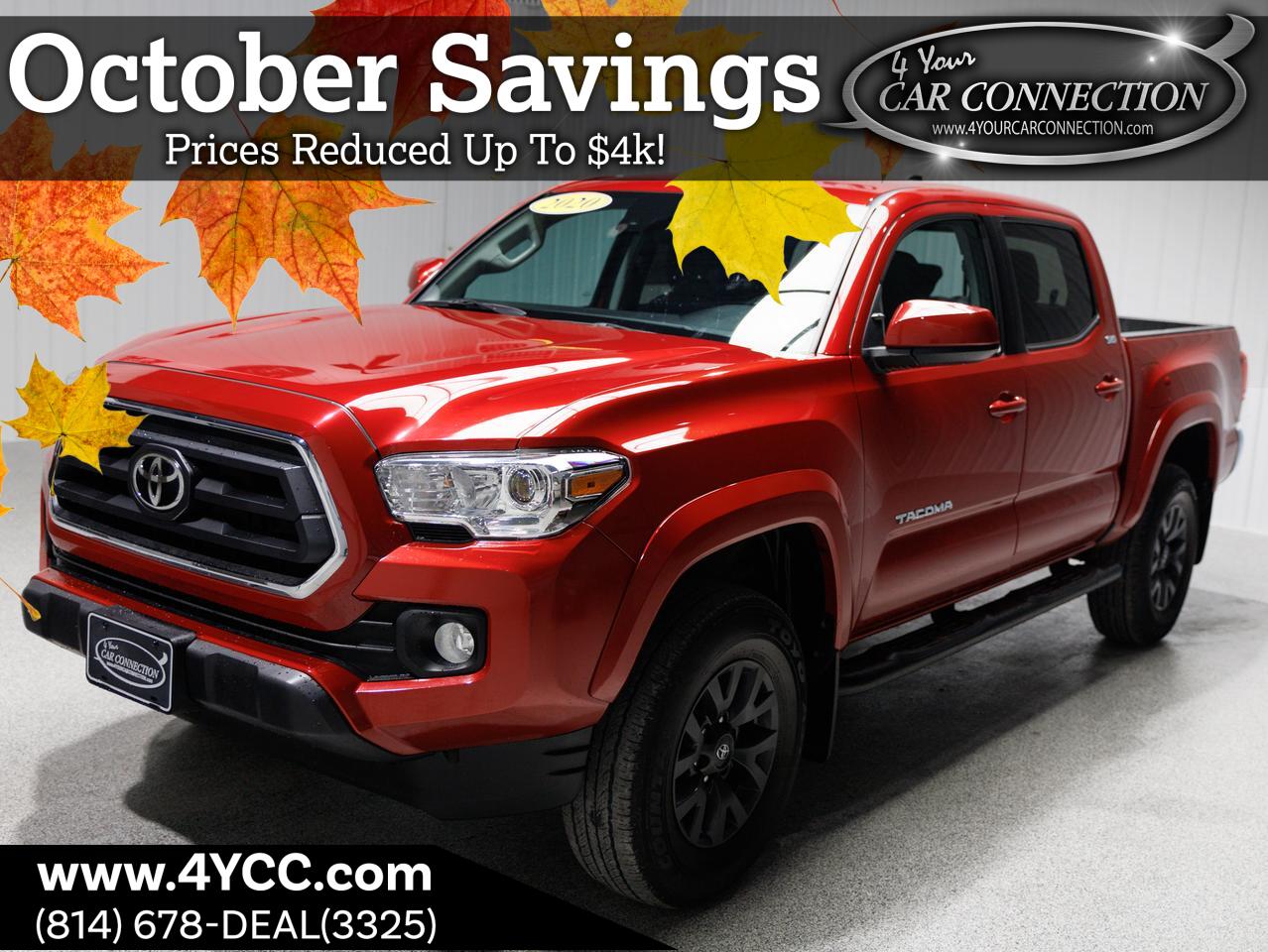 2020 Toyota Tacoma SR5 Crew Cab 4WD Cranberry PA