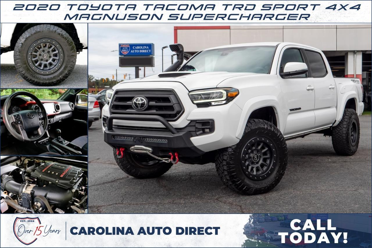 2020 Toyota Tacoma TRD Sport 4X4 / Magnuson Supercharger / Wheels & Tires! Lincolnton NC