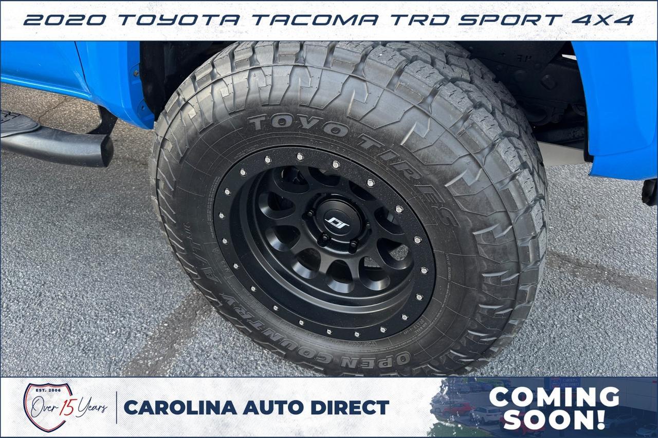 2020 Toyota Tacoma TRD Sport 4X4 / UPGRADES / Voodoo Blue / Coming Soon! Lincolnton NC