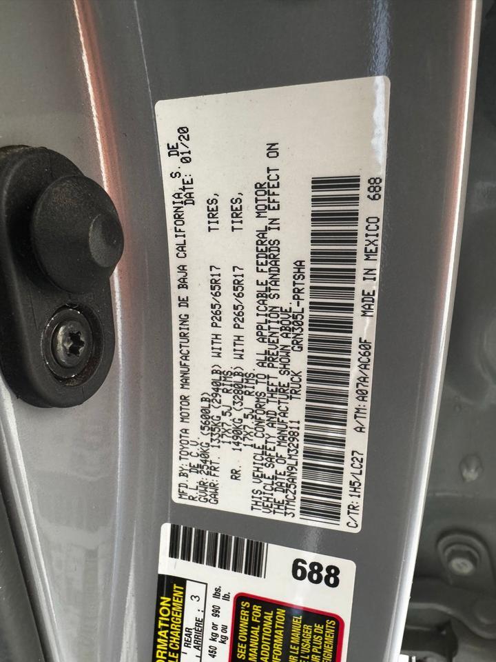 2020 Toyota Tacoma TRD Sport Fredericksburg VA