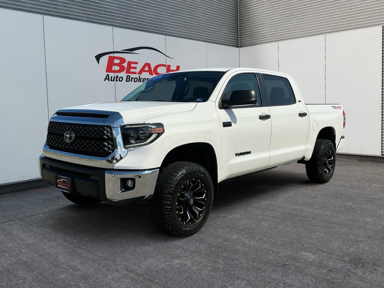 2020 Toyota Tundra 4WD SR5, BLUETOOTH, BED LINER, TOW PACKAGE, BACKUP CAMERA, POWER/HEATED MIRRORS, KEYLESS START, FUEL WHEELS, THIS TUNDRA IS A RELIABLE CLEAN SHOW STOPPER!