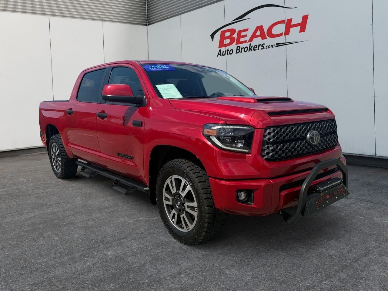 2020 Toyota Tundra 4WD SR5 TRD OFF ROAD 4X4, BLUETOOTH, BACKUP CAMERA, TOW PACKAGE, ALL WEATHER FLOOR MATS, POWER MIRRORS, TONNEAU COVER , RUNNING BOARDS, BRUSH GUARD, BED LINER, MAKE THIS TUNDRA YOURS TODAY!