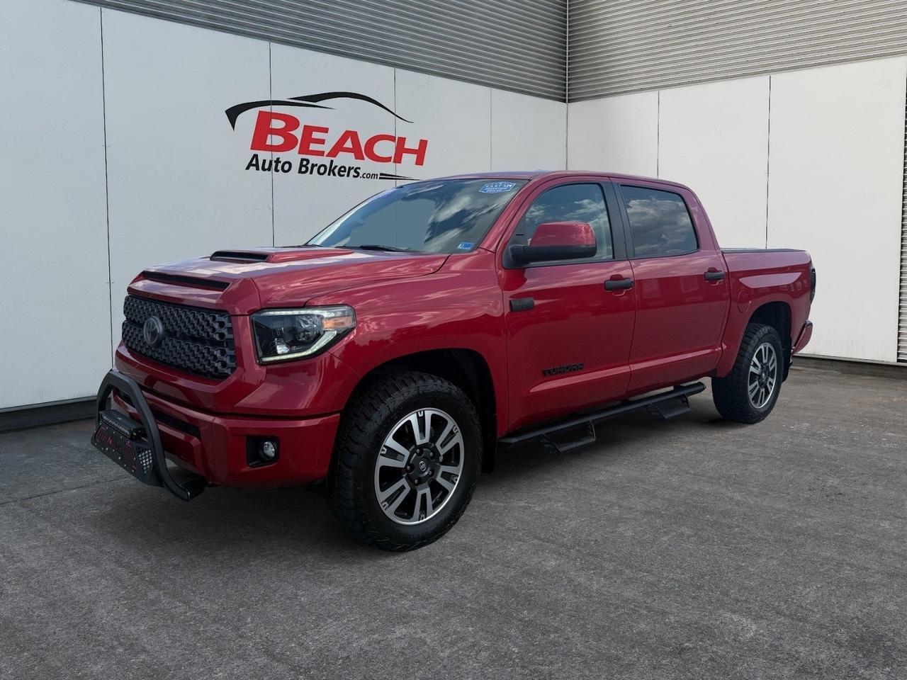 2020 Toyota Tundra 4WD SR5 TRD OFF ROAD 4X4, BLUETOOTH, BACKUP CAMERA, TOW PACKAGE, ALL WEATHER FLOOR MATS, POWER MIRRORS, TONNEAU COVER , RUNNING BOARDS, BRUSH GUARD, BED LINER, MAKE THIS TUNDRA YOURS TODAY!