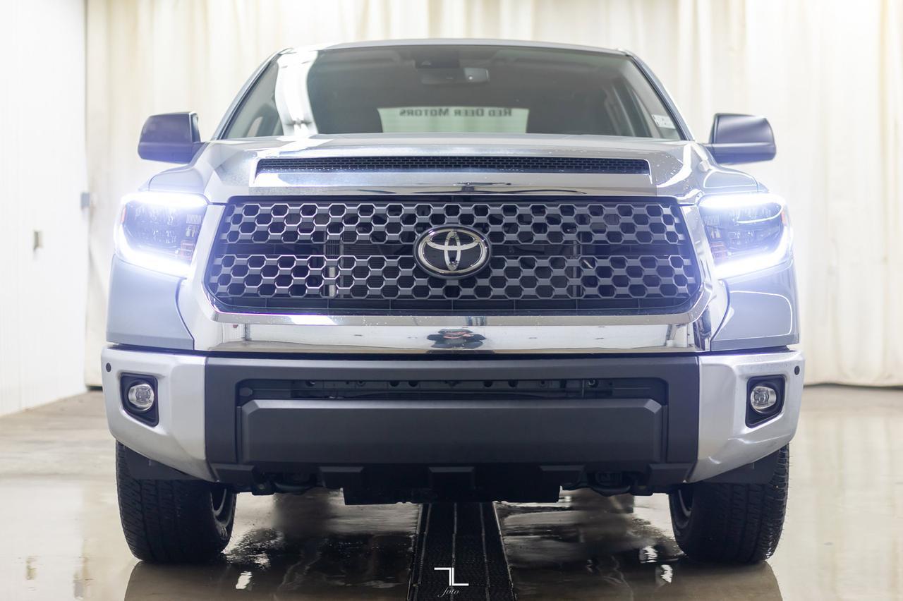 2020 Toyota Tundra 4x4 Crew Max SR5 TRD Offroad Roof BCam Red Deer AB