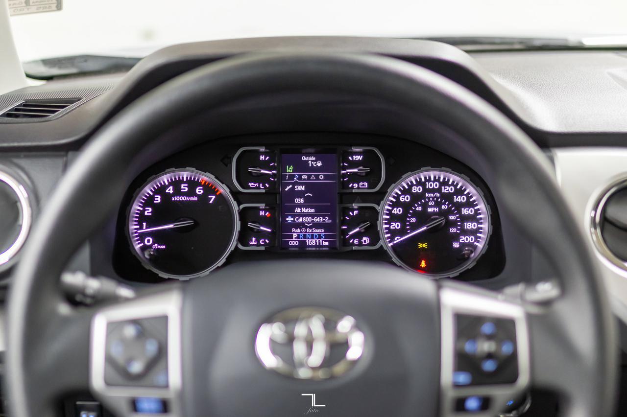 2020 Toyota Tundra 4x4 Crew Max SR5 TRD Offroad Roof BCam Red Deer AB