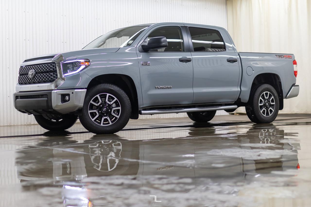 2020 Toyota Tundra 4x4 Crew Max SR5 TRD Offroad Roof BCam Red Deer AB