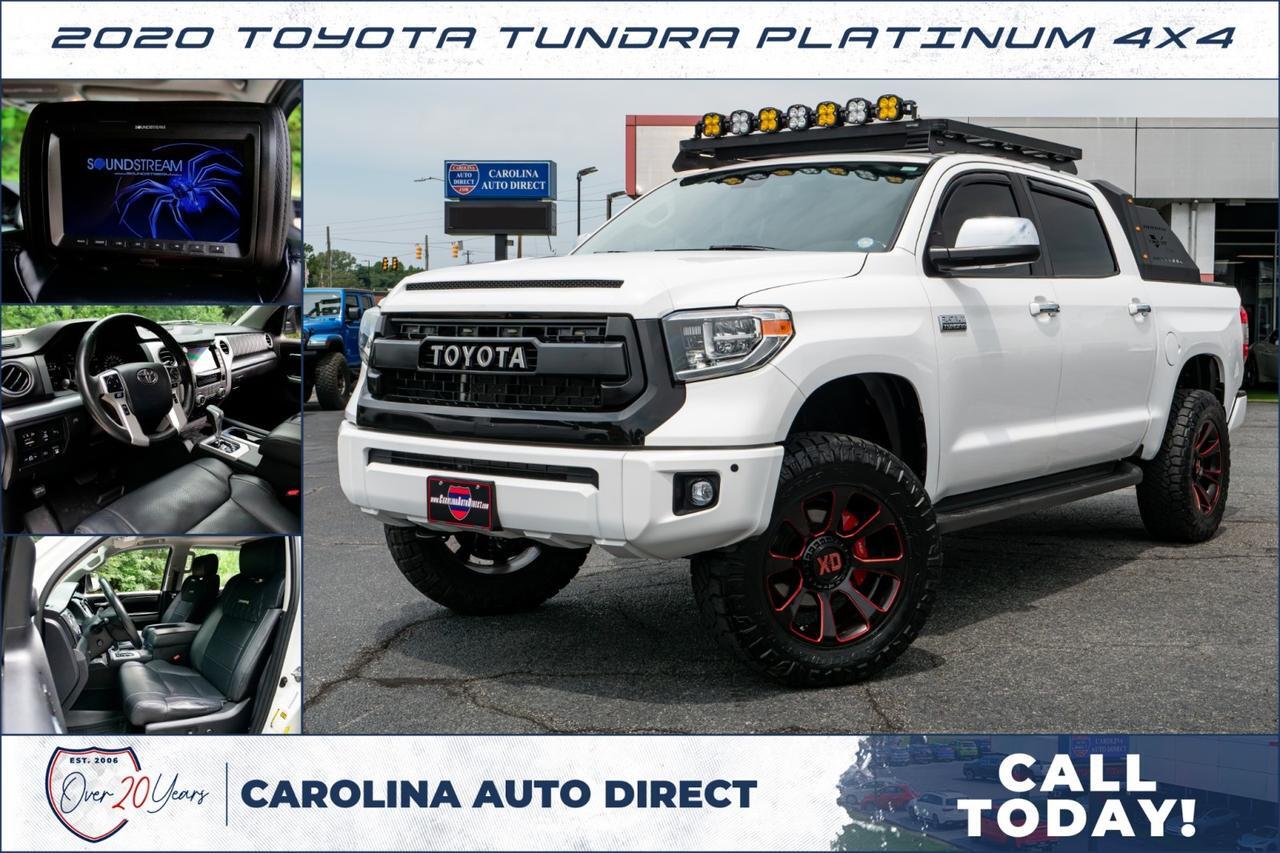 2020 Toyota Tundra Platinum 4X4 / Crewmax / UPGRADES / 5.7L V8!