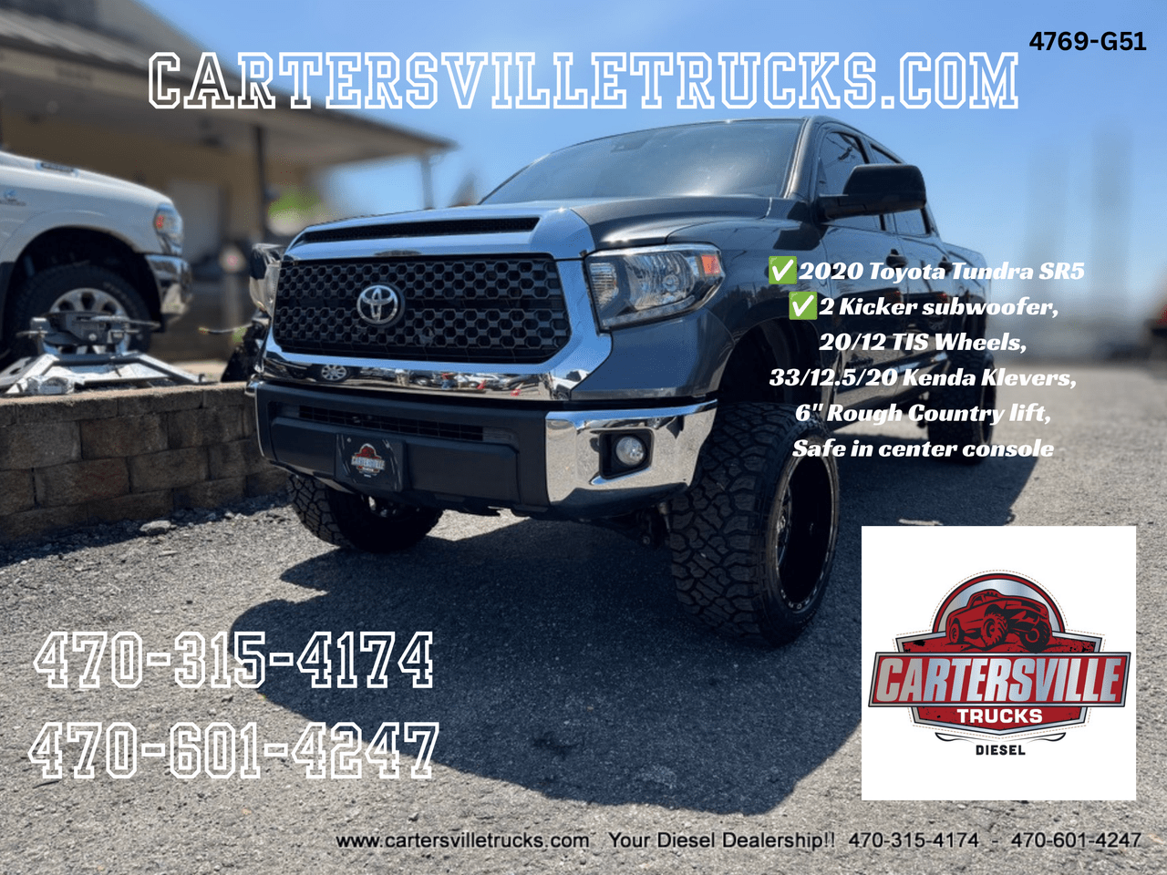 2020 Toyota Tundra SR5 4X4 - LIFTED