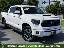 2020 Toyota Tundra SR5 CrewMax 5.5' Bed 5.7L South Burlington VT 2020 Toyota Tundra SR5 CrewMax 5.5' Bed 5.7L South Burlington VT
