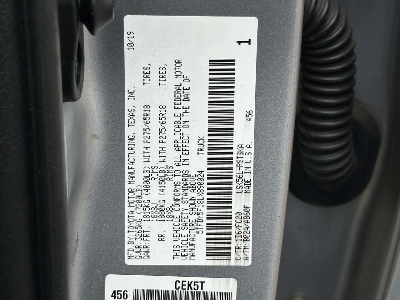 2020 Toyota Tundra SR5 Springfield VA