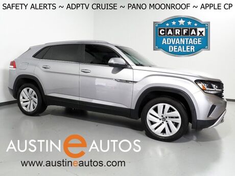 2020 Volkswagen Atlas Cross Sport 3.6L V6 SE w/Technology *ADAPTIVE CRUISE, SAFETY ALERTS, BACKUP-CAMERA, COLOR TOUCHSCREEN, PANORAMA MOONROOF, HEATED SEATS, REMOTE START, POWER LIFTGATE, 20 INCH ALLOYS, ANDROID & APPLE Round Rock TX