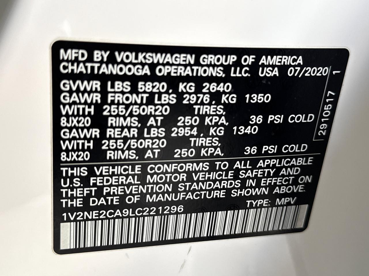 2020 Volkswagen Atlas Cross Sport 3.6L V6 SEL Premium San Antonio TX