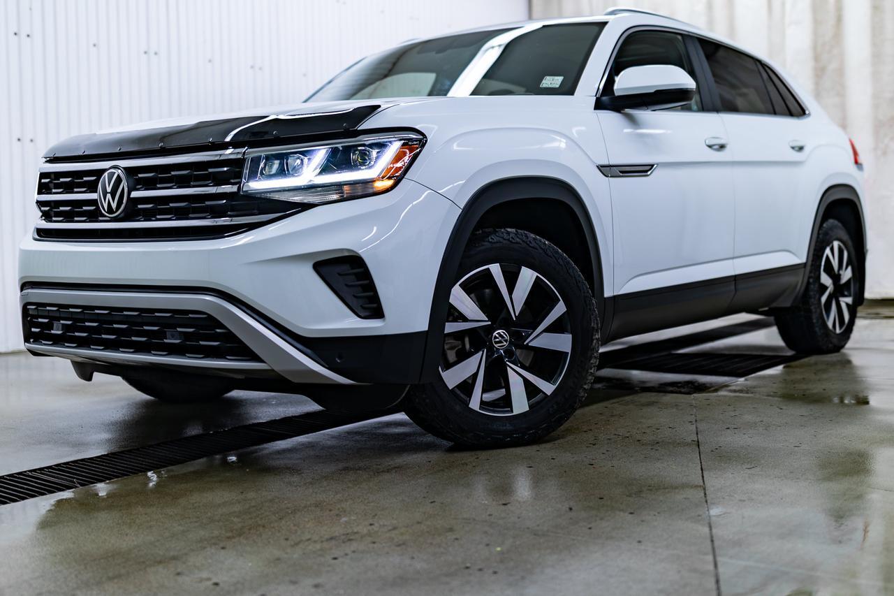 2020 Volkswagen Atlas Cross Sport 4Motion Comfortline Leather Roof BCam Red Deer AB