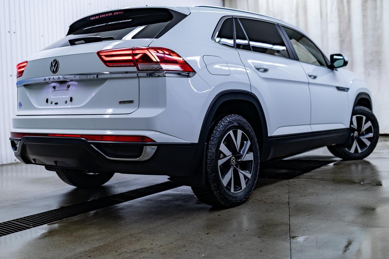 2020 Volkswagen Atlas Cross Sport 4Motion Comfortline Leather Roof BCam Red Deer AB