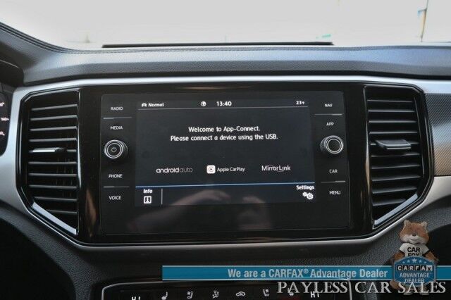 2020 Volkswagen Atlas Cross Sport SEL Premium / AWD / Auto Start / Heated & Cooled Leather Seats / Heated Steering Wheel / Navigation / Sunroof / Fender Speakers / Adaptive Cruise / Blind Spot & Collision Alert / Tow Pkg / 1-Owner Anchorage AK