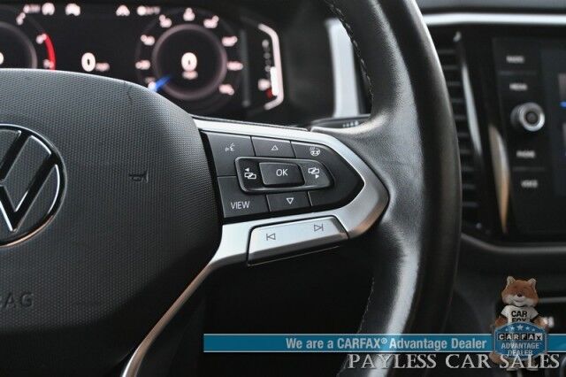 2020 Volkswagen Atlas Cross Sport SEL Premium / AWD / Auto Start / Heated & Cooled Leather Seats / Heated Steering Wheel / Navigation / Sunroof / Fender Speakers / Adaptive Cruise / Blind Spot & Collision Alert / Tow Pkg / 1-Owner Anchorage AK