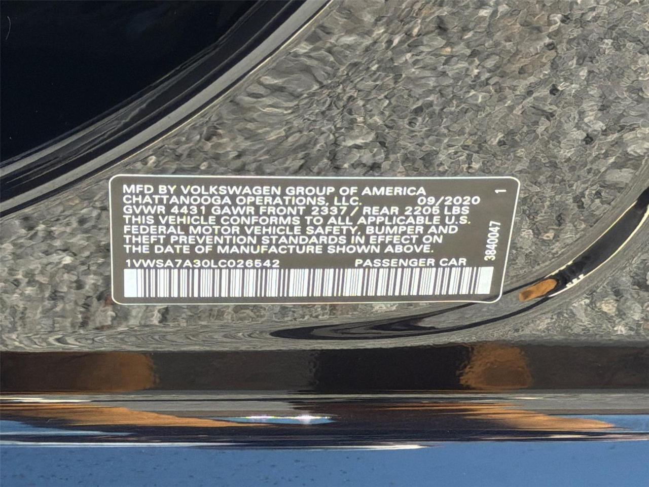 2020 Volkswagen Passat 2.0T SE Hagerstown MD