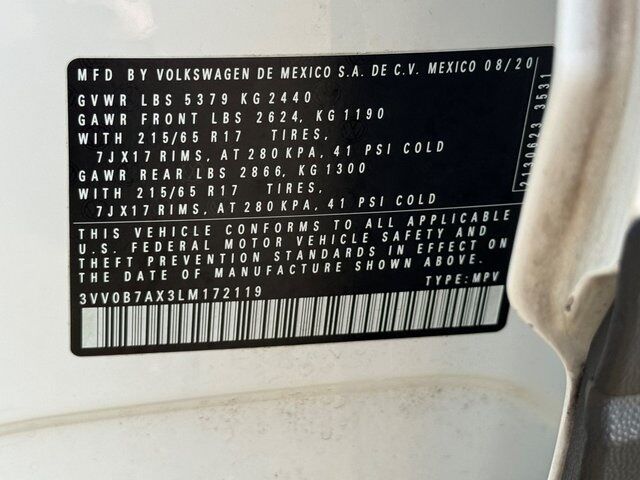 2020 Volkswagen Tiguan 2.0T S Springfield VA