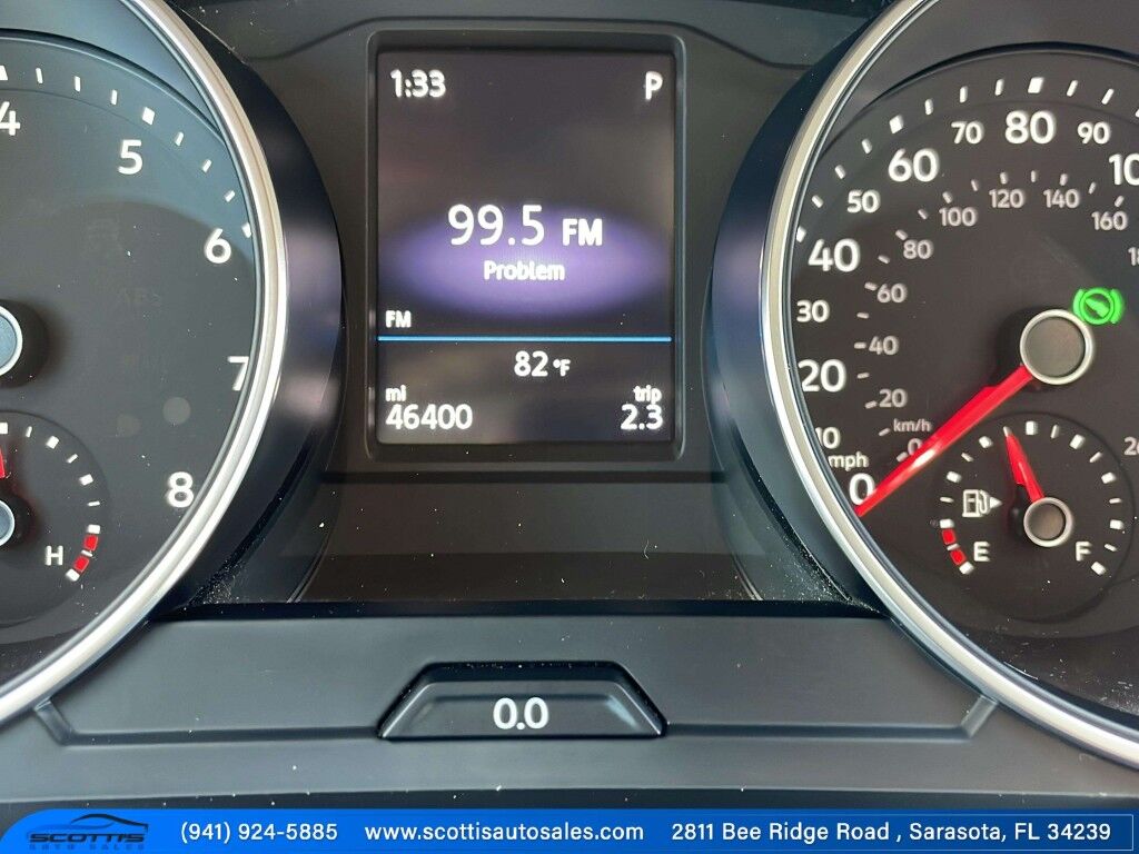 2020 Volkswagen Tiguan S~CLEAN CFAX~LOW MILES~3RD ROW SEATS~BLIND SPOT WARNING~BLUETOOTH~BUCKETS SEATS~REARVIEW CAMERA~TURBOCHARGER Sarasota FL
