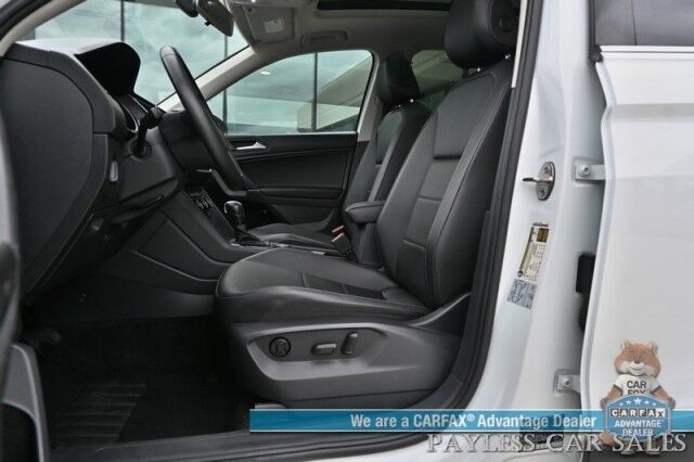 2020 Volkswagen Tiguan SE / AWD / Power & Heated Leather Seats / Panoramic Sunroof / Blind Spot Alert / Apple CarPlay & Android Auto / Wireless Phone Charger / Keyless Entry & Start / Back Up Camera / Tow Pkg / 27 MPG Anchorage AK
