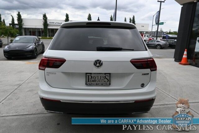 2020 Volkswagen Tiguan SE / AWD / Power & Heated Leather Seats / Panoramic Sunroof / Blind Spot Alert / Apple CarPlay & Android Auto / Wireless Phone Charger / Keyless Entry & Start / Back Up Camera / Tow Pkg / 27 MPG Anchorage AK