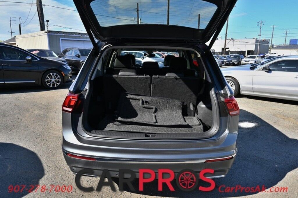 2020 Volkswagen Tiguan SEL - AWD - 2.0L 4-Cyl Turbo - Power & Heated Leather Seats - Heated Steering Wheel - Panoramic Sunroof - Adaptive Cruise Control - Apple CarPlay & Android Auto - 3rd Row - Seats 7 - Backup Camera - Power Liftgate - Keyless Entry & Start - 1-Owner Anchorage AK