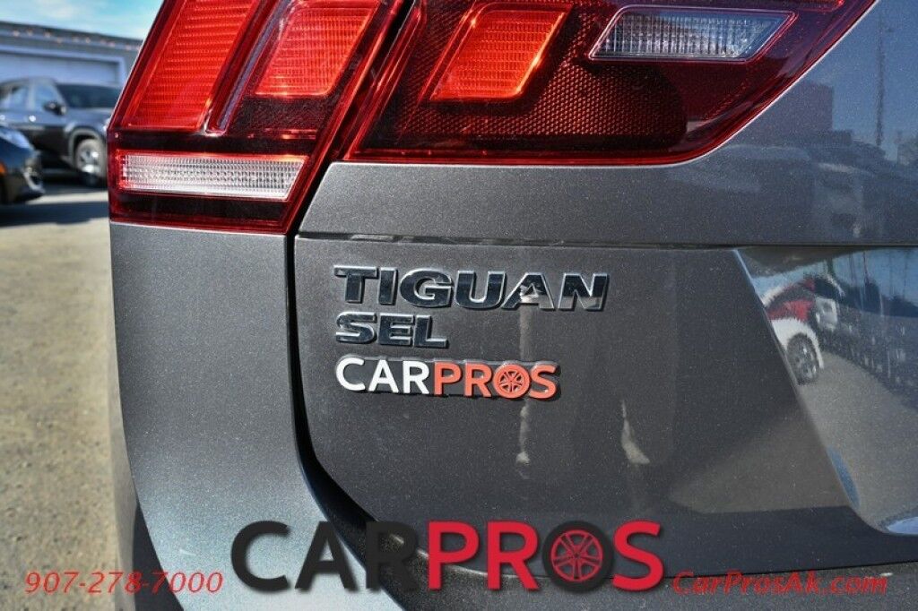 2020 Volkswagen Tiguan SEL - AWD - 2.0L 4-Cyl Turbo - Power & Heated Leather Seats - Heated Steering Wheel - Panoramic Sunroof - Adaptive Cruise Control - Apple CarPlay & Android Auto - 3rd Row - Seats 7 - Backup Camera - Power Liftgate - Keyless Entry & Start - 1-Owner Anchorage AK